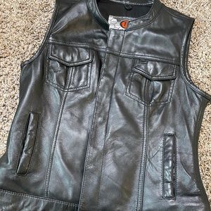 Authentic Leather Vest